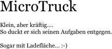 MicroTruck