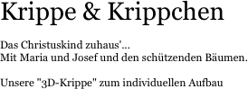 Krippe & Krippchen