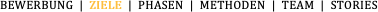 BEWERBUNG  |  ZIELE